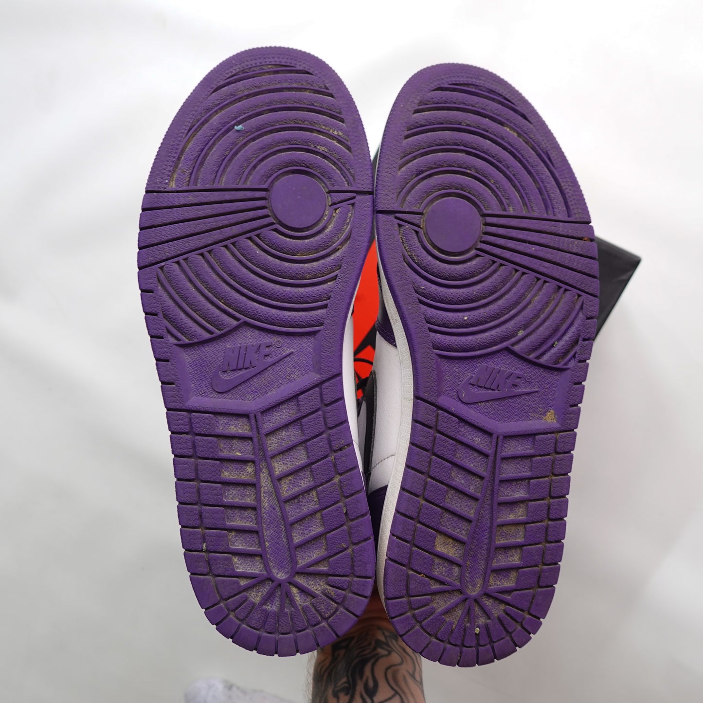 Jordan 1 Court Purple - Size 9