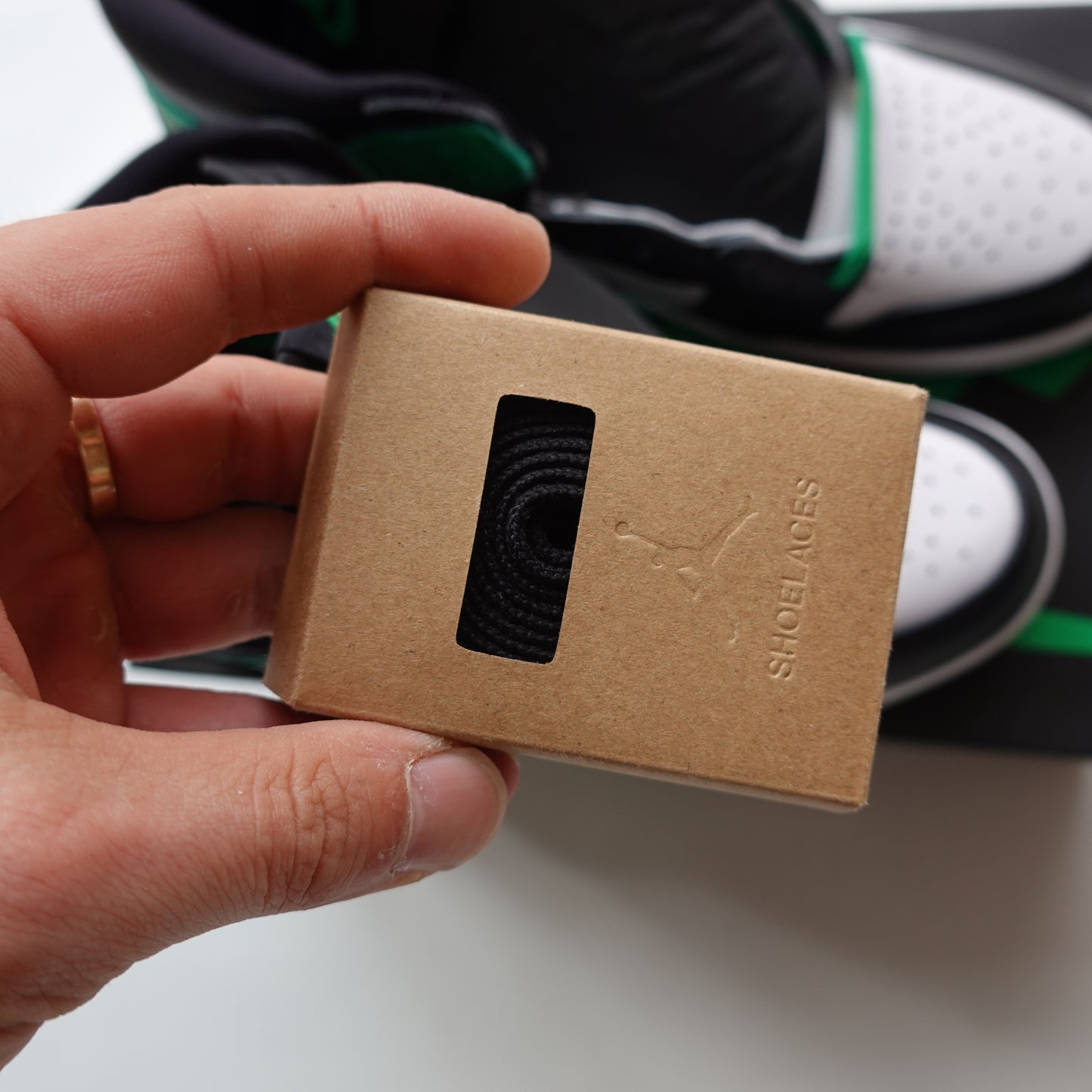 Jordan 1 Lucky Green - Size 9.5