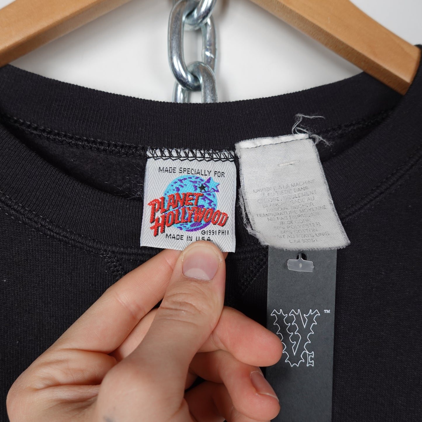 Vintage Planet Hollywood Edmonton Crewneck - Size L