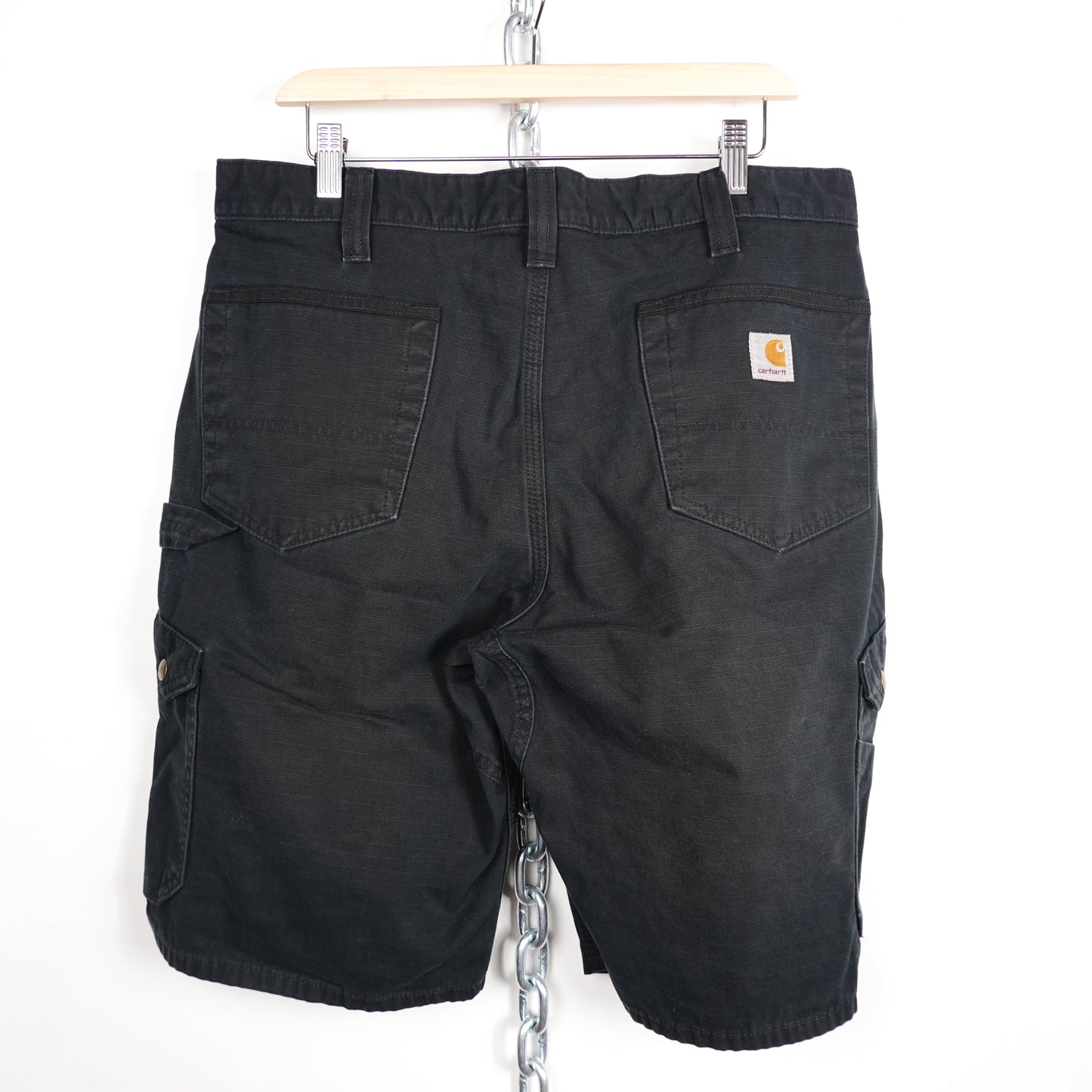 Carhartt Black Cargo Shorts - Size 34