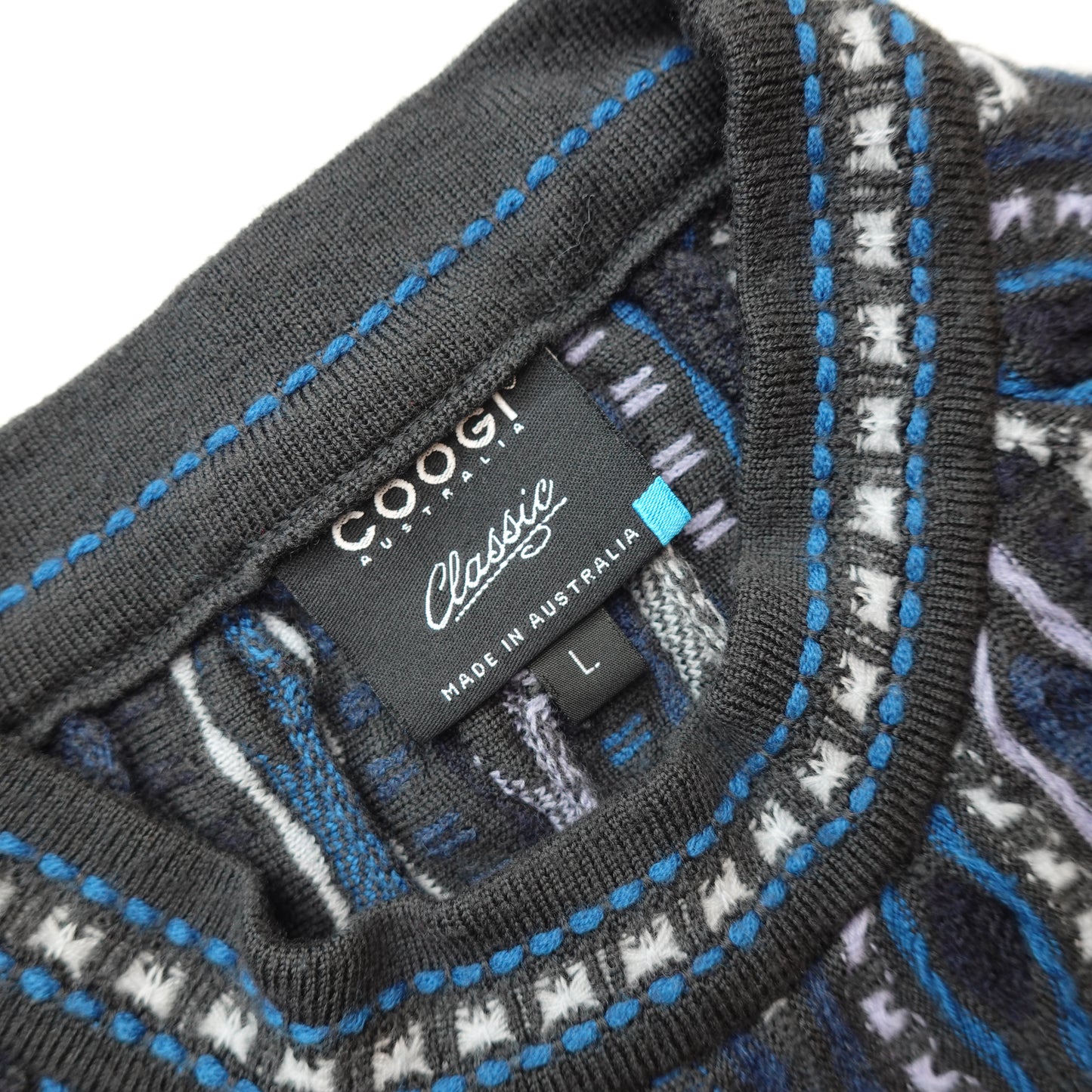 Coogi 3D Knit Sweater - Size L