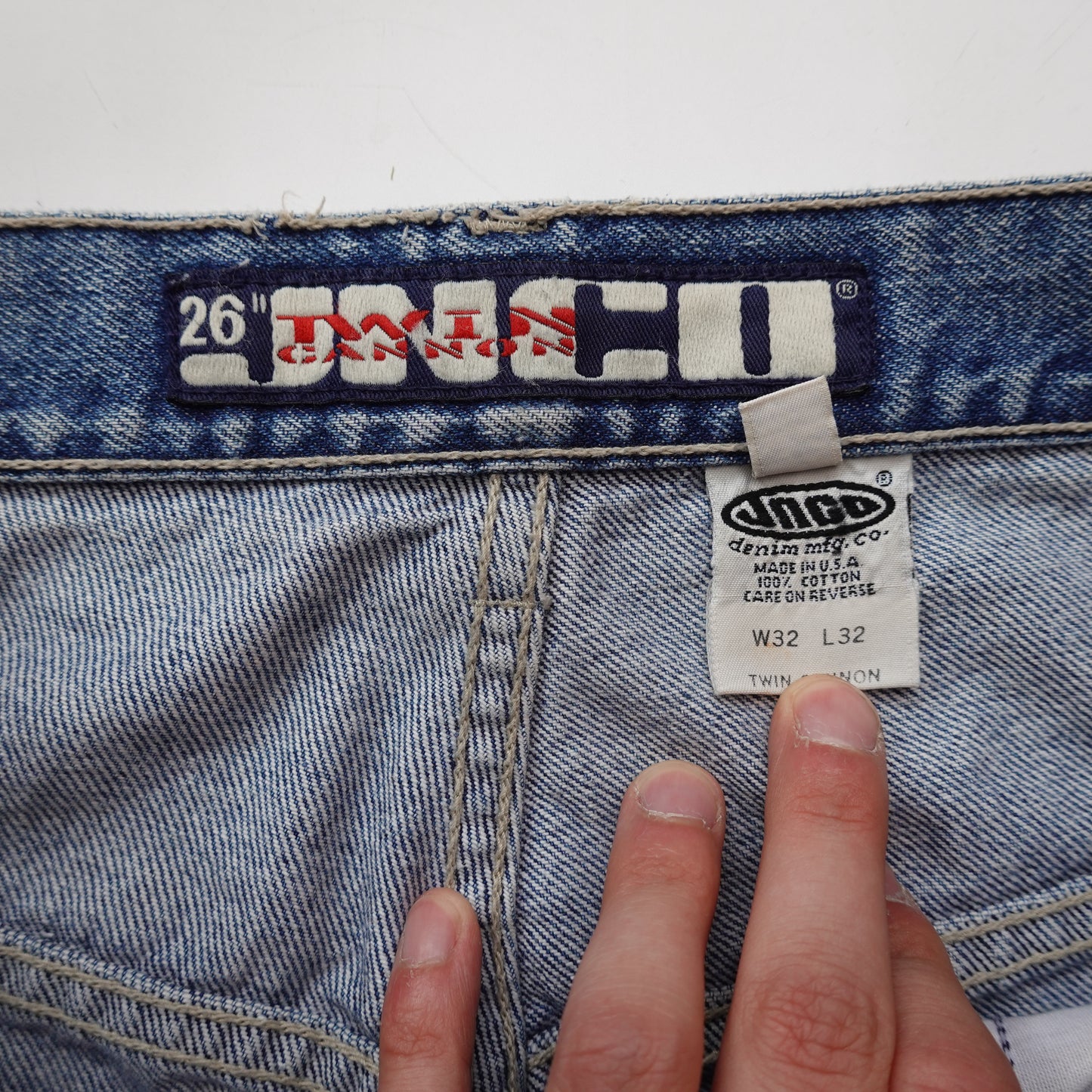 Vintage JNCO Twin Cannons - Size 32
