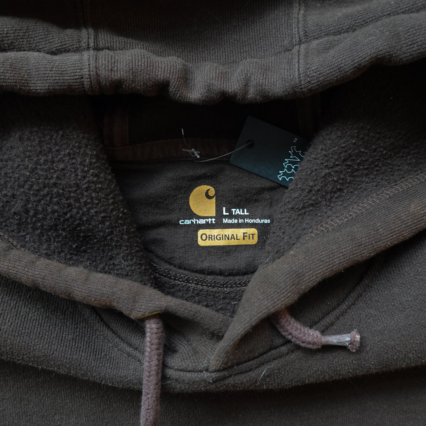Carhartt Brown Hoodie - Size L