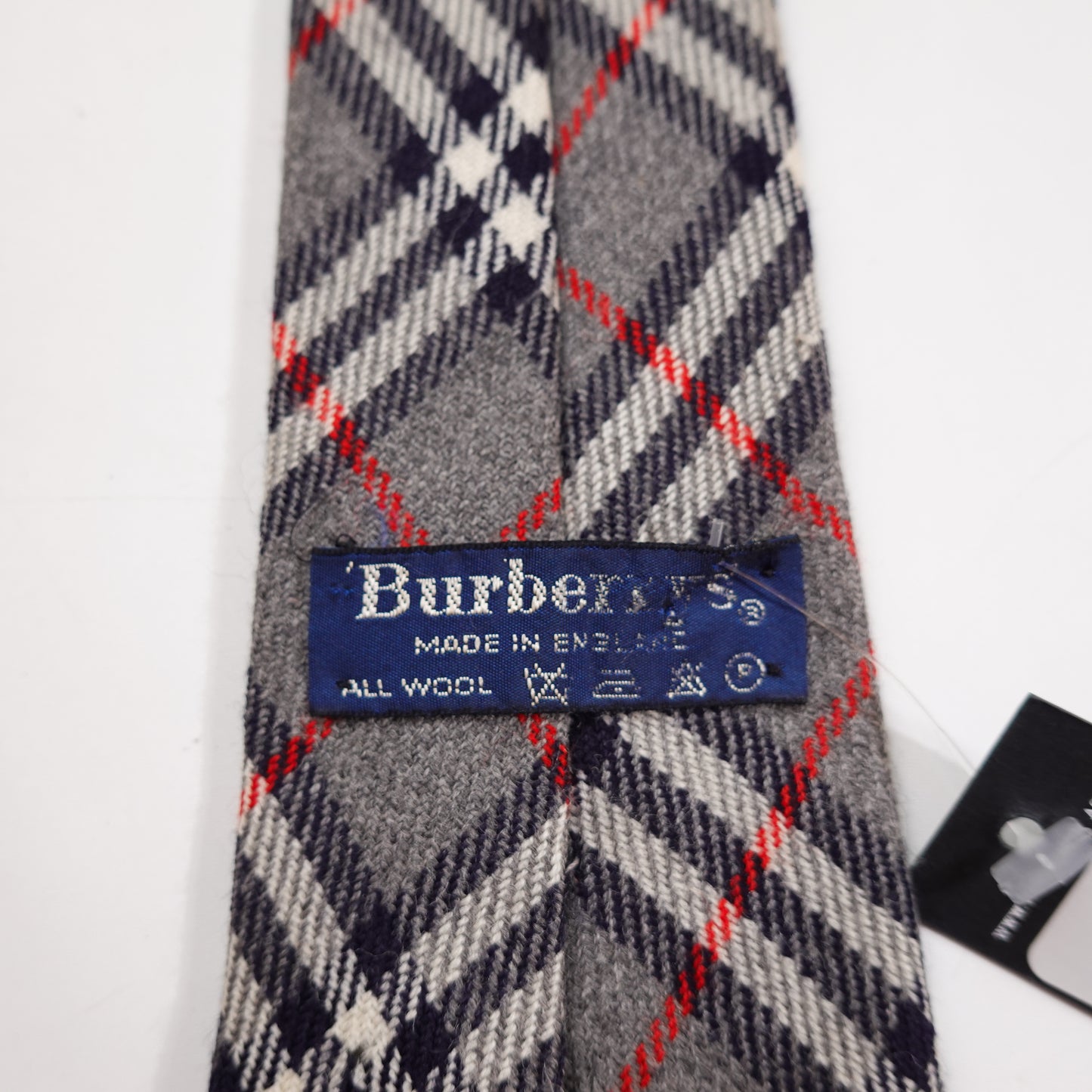 Vintage Burberry Wool Tie