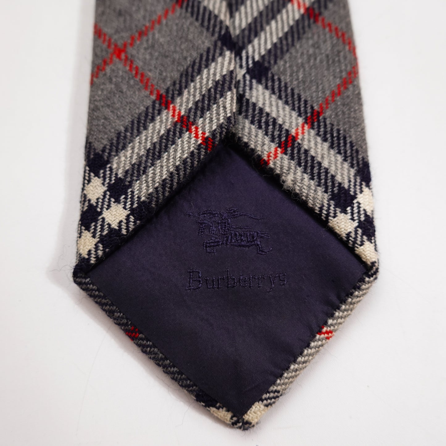 Vintage Burberry Wool Tie