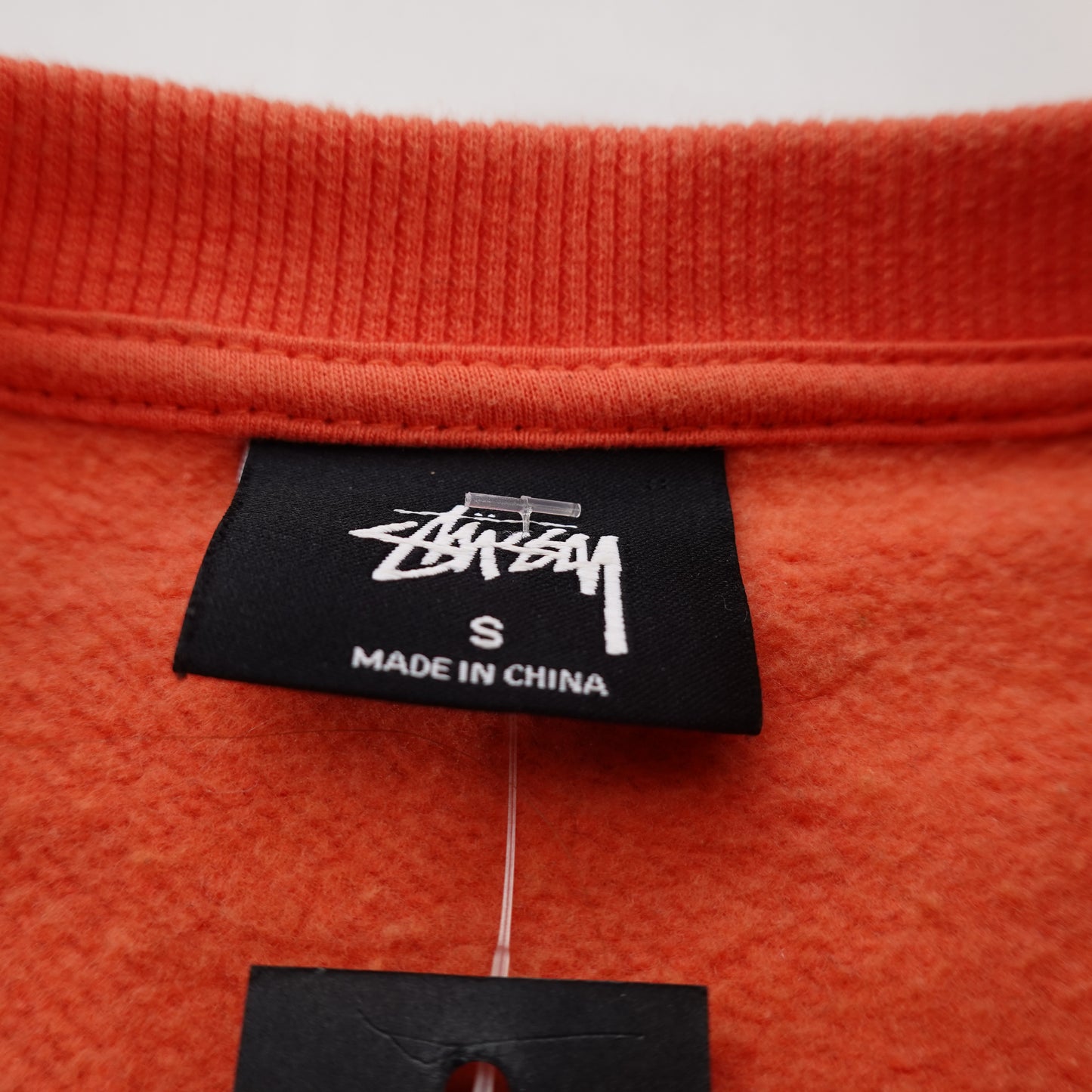 Stussy Orange Crewneck - Size S