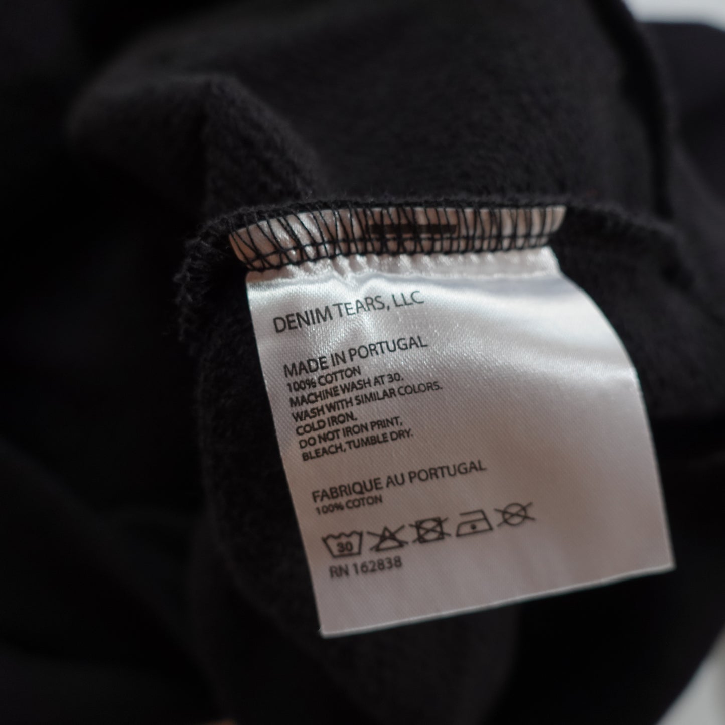 Denim Tears Mono Wreath Hoodie - Size L