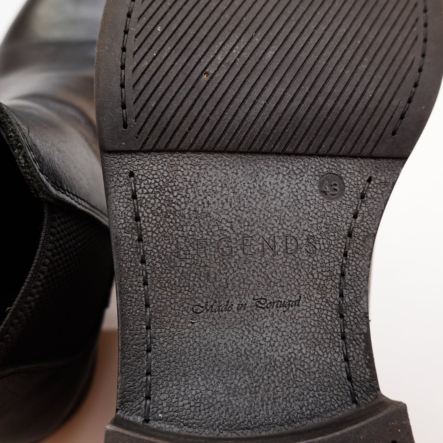 Legend Leather Chelsea Boots - Size 43