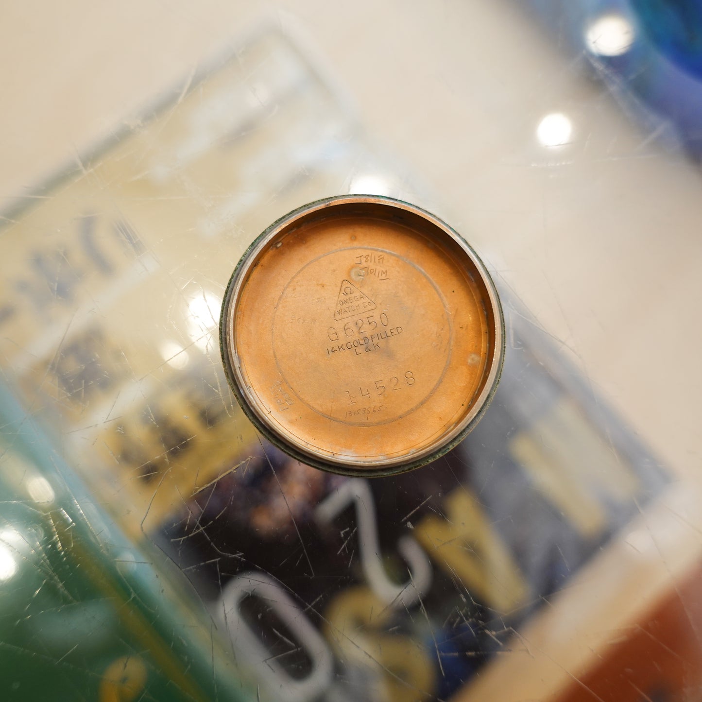 1950s Omega Seamaster Ref. 14528 Cal. 471 Honeycomb Dial Automatic Watch