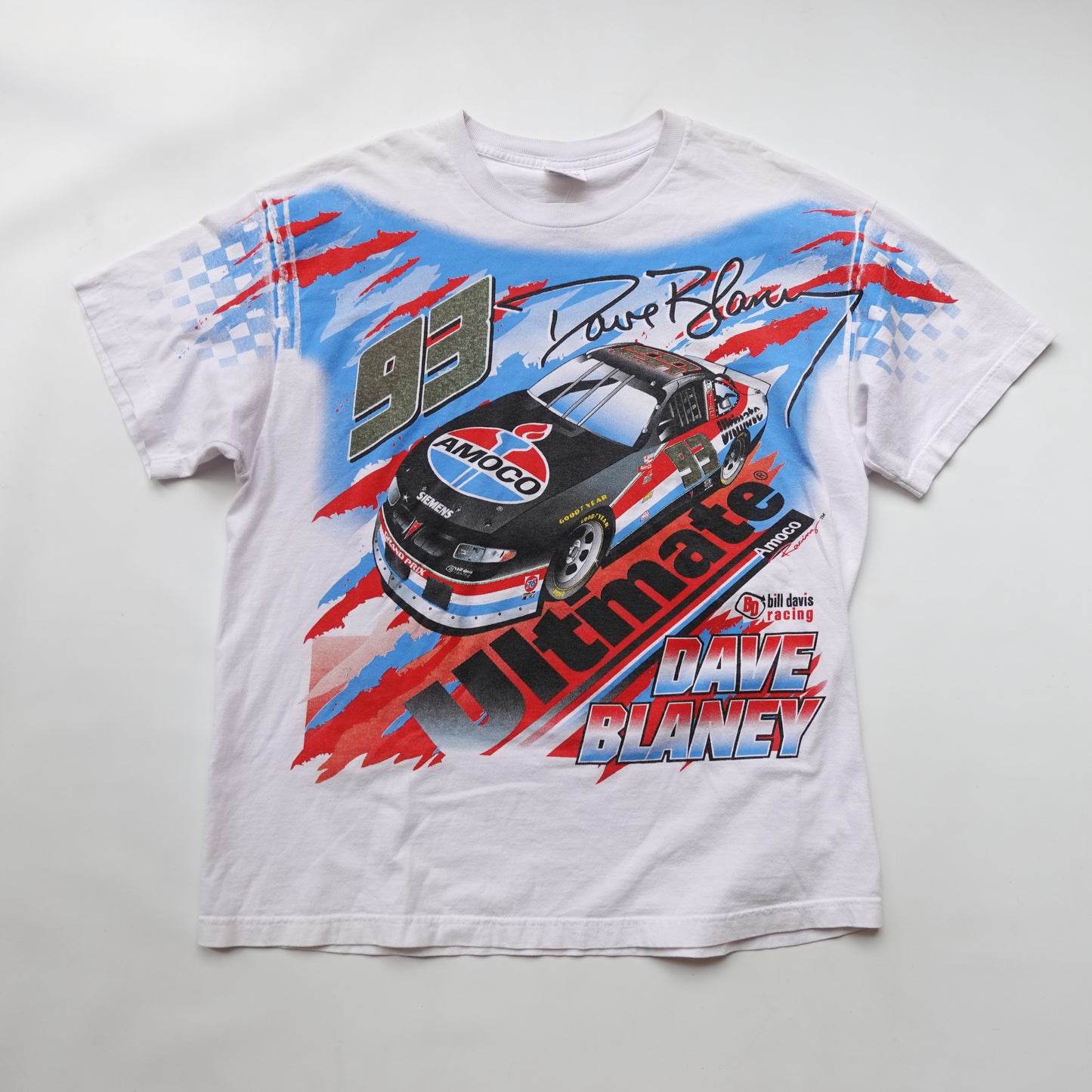 Y2K Nascar Dave Blaney Tee - Size XL
