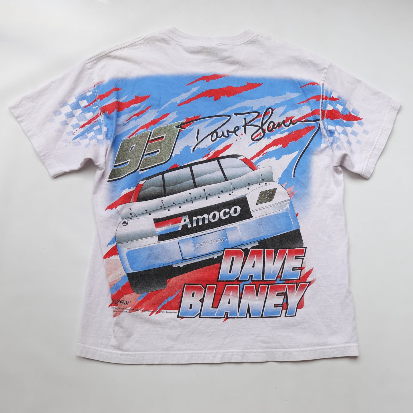 Y2K Nascar Dave Blaney Tee - Size XL