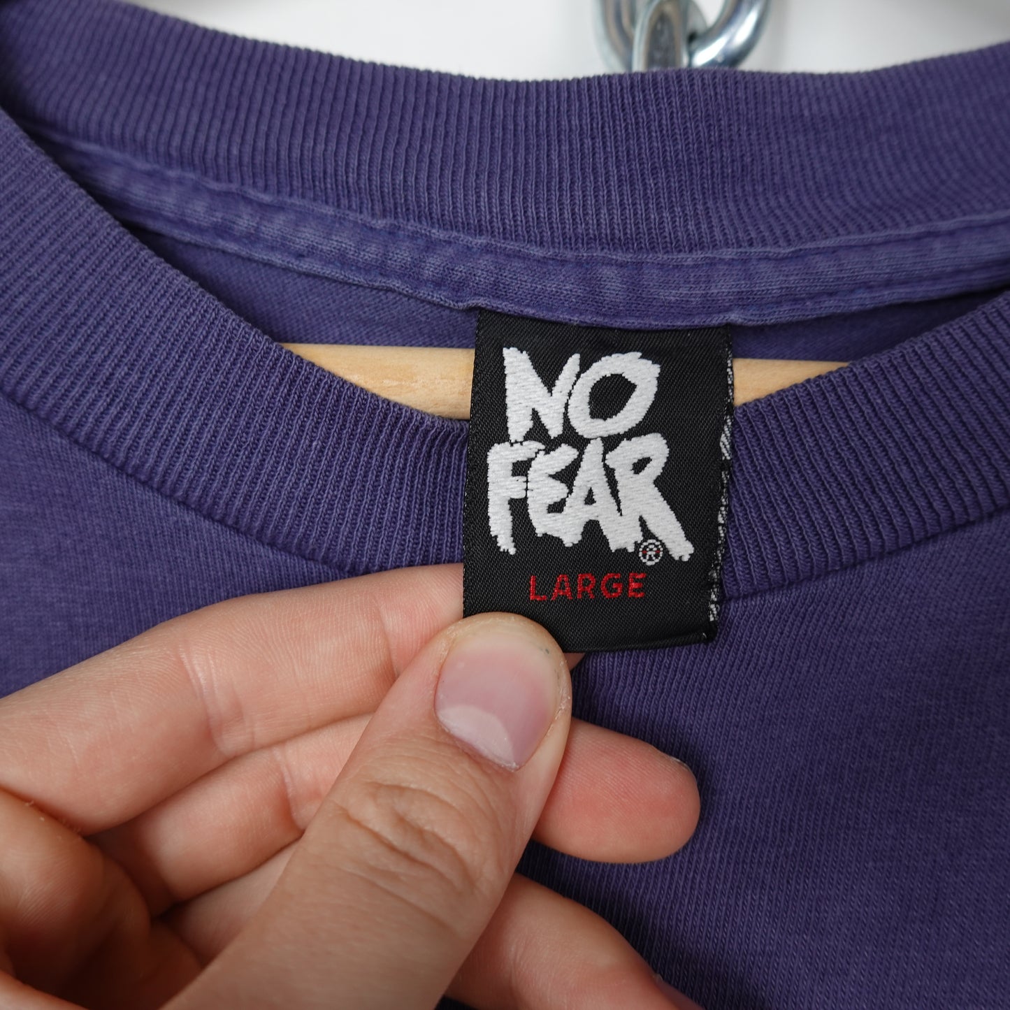 1990s No Fear Tee - Size L