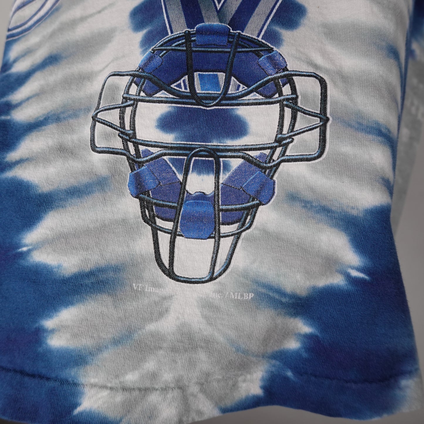 1990s NY Yankees Tie Dye Tee - Size L