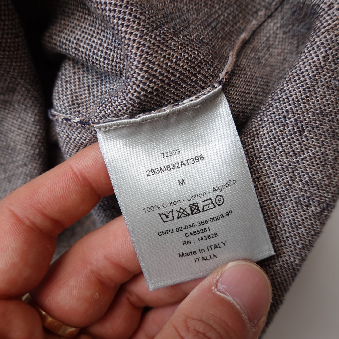 Dior Oblique Monogram Polo Shirt - Size M