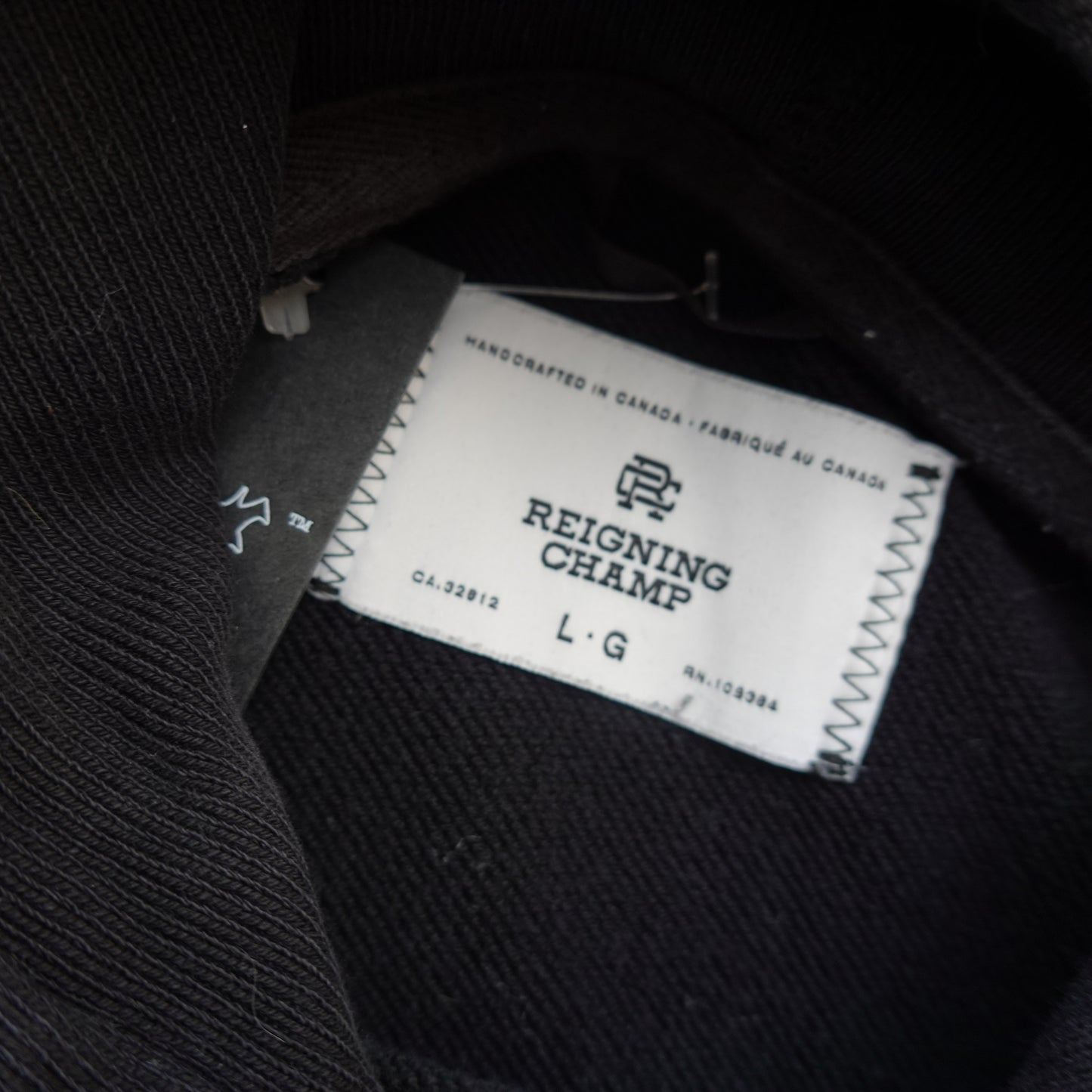 Reigning Champ Logo Hoodie - Size L