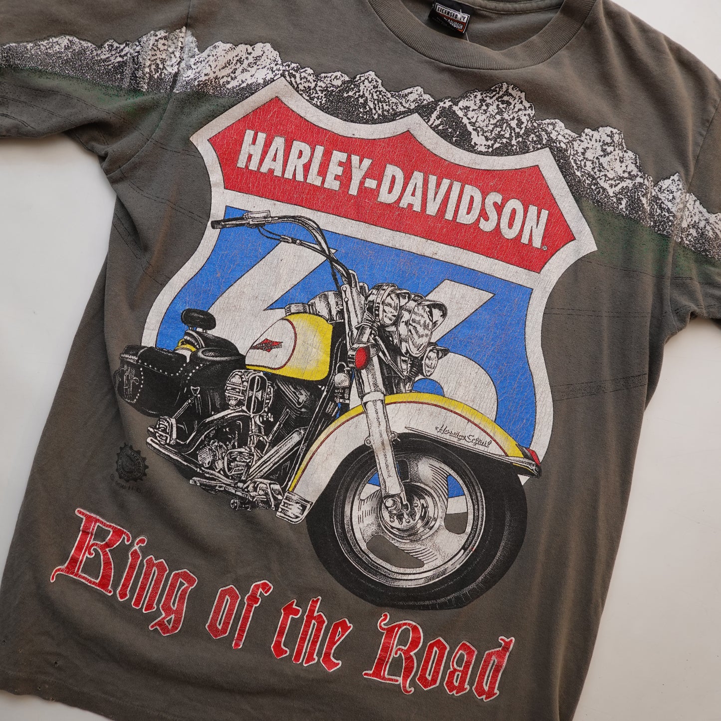 1996 Harley Davidson King of the Road Tee - Size M