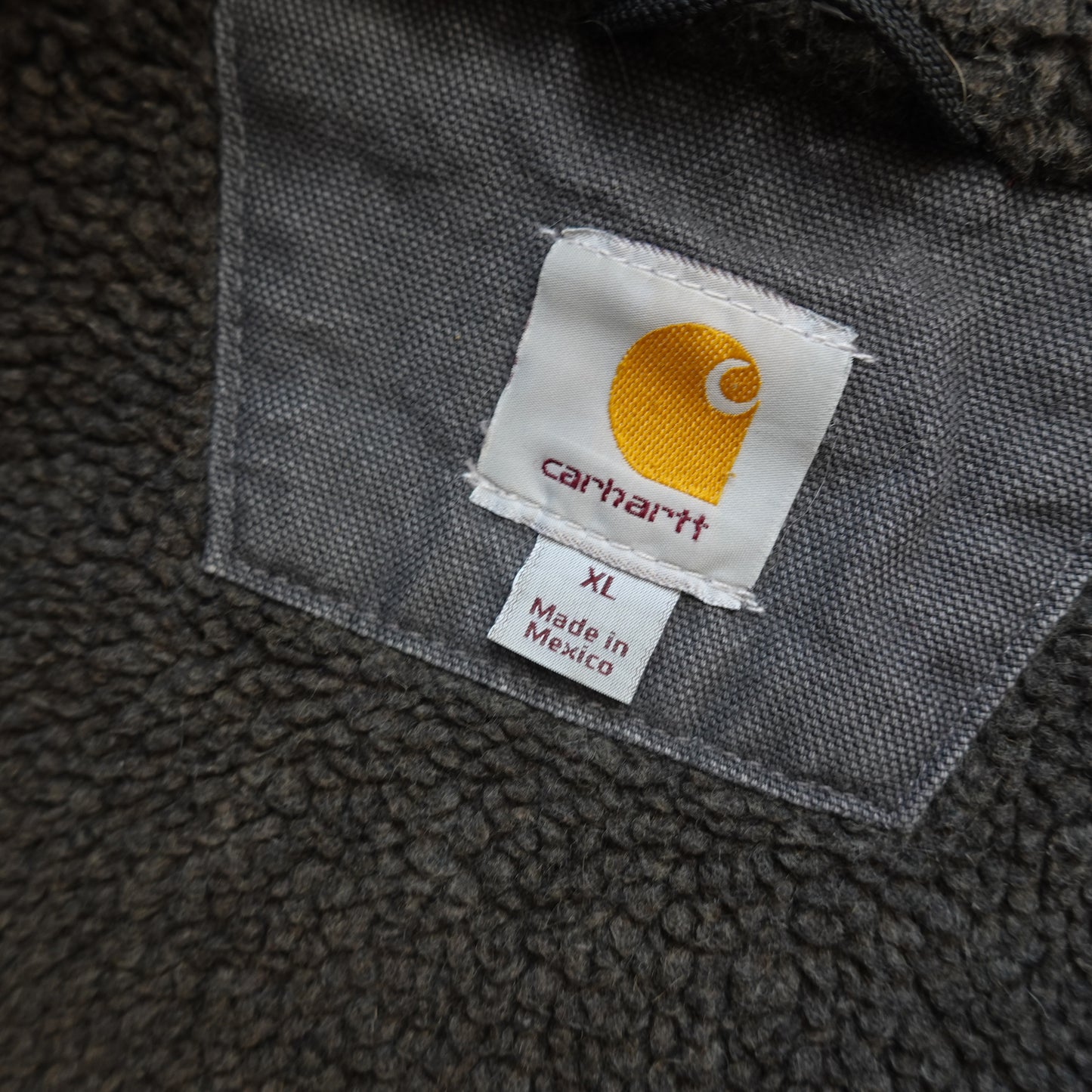 Carhartt Hooded Multi-Pocket Lined Jacket - Size XL