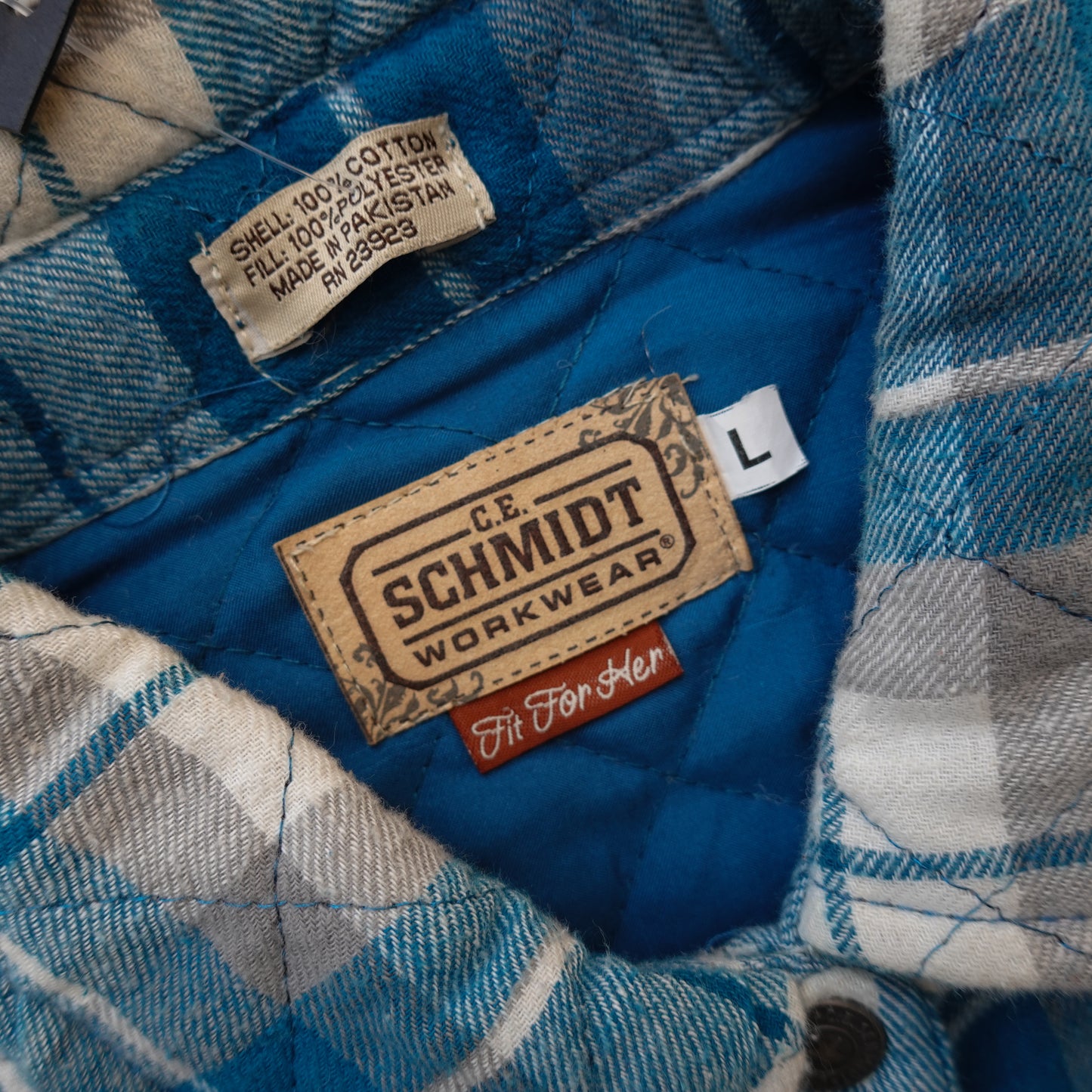 Heavy Quilted Flannel - Size L