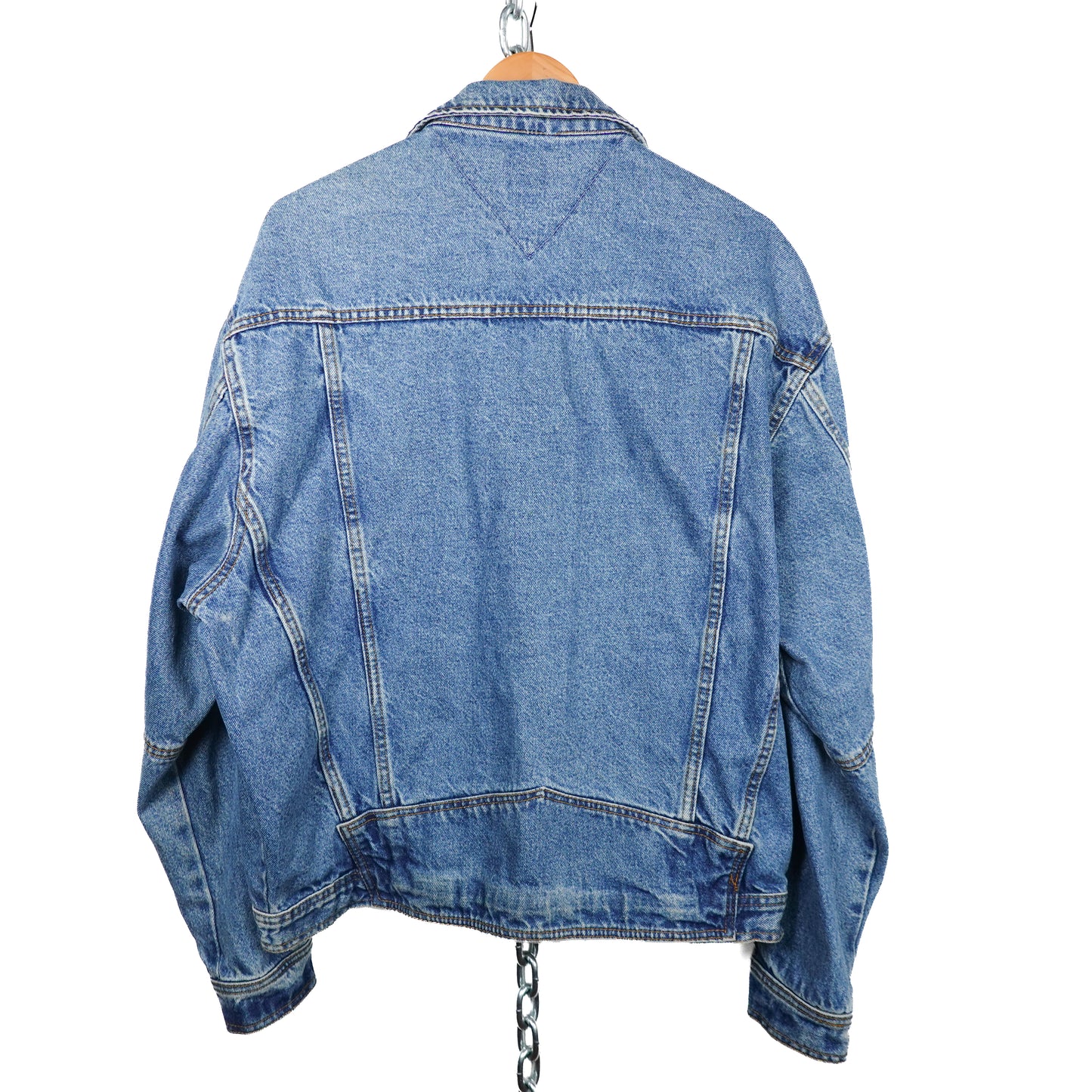 Vintage Tommy Hilfiger Lined Denim Jacket - Size L