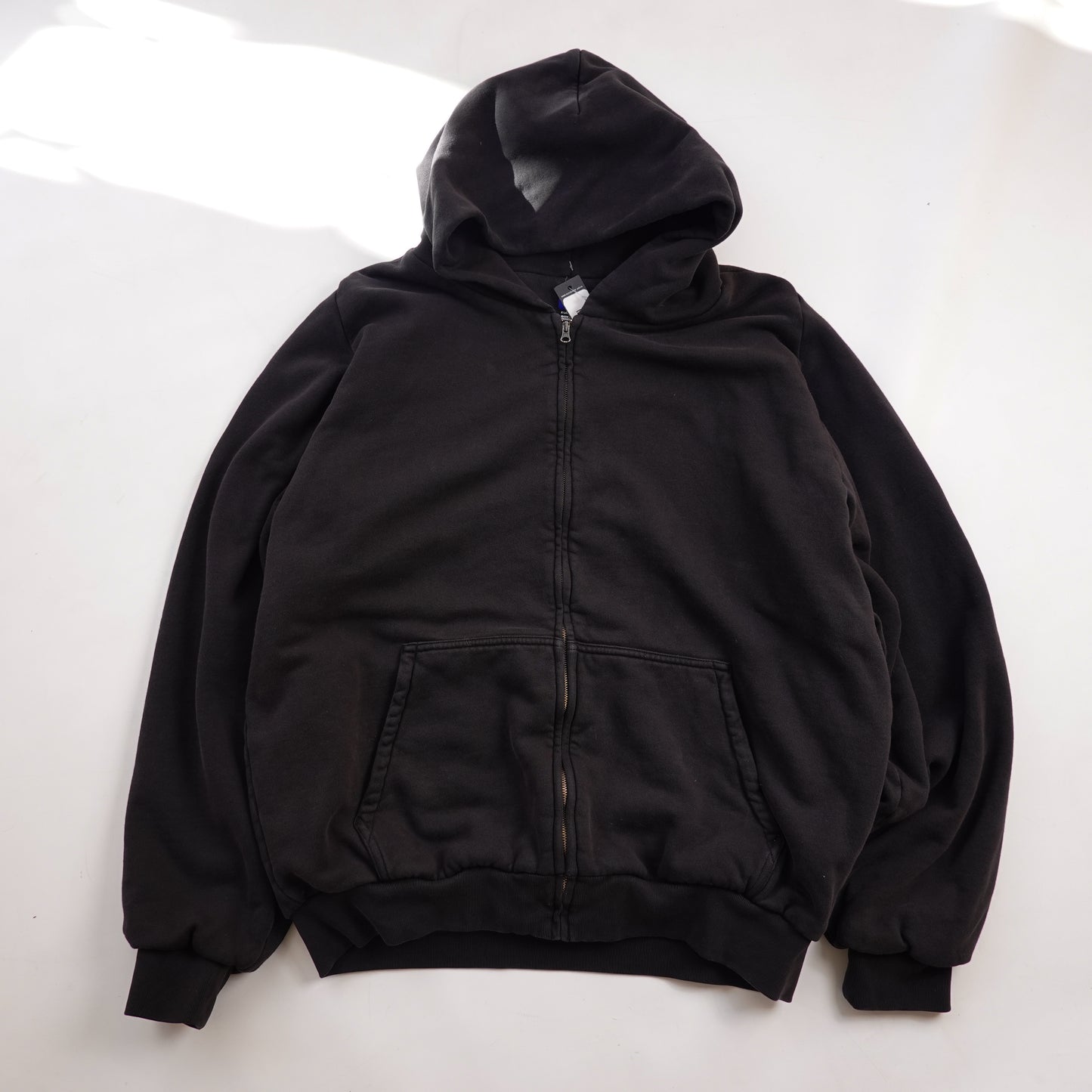 Yeezy Gap Black Zip Hoodie - Size XL