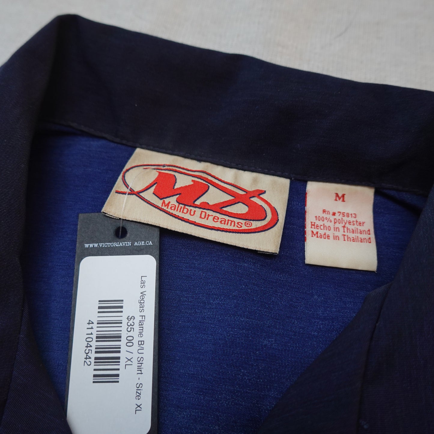 Las Vegas Flame B/U Shirt - Size XL
