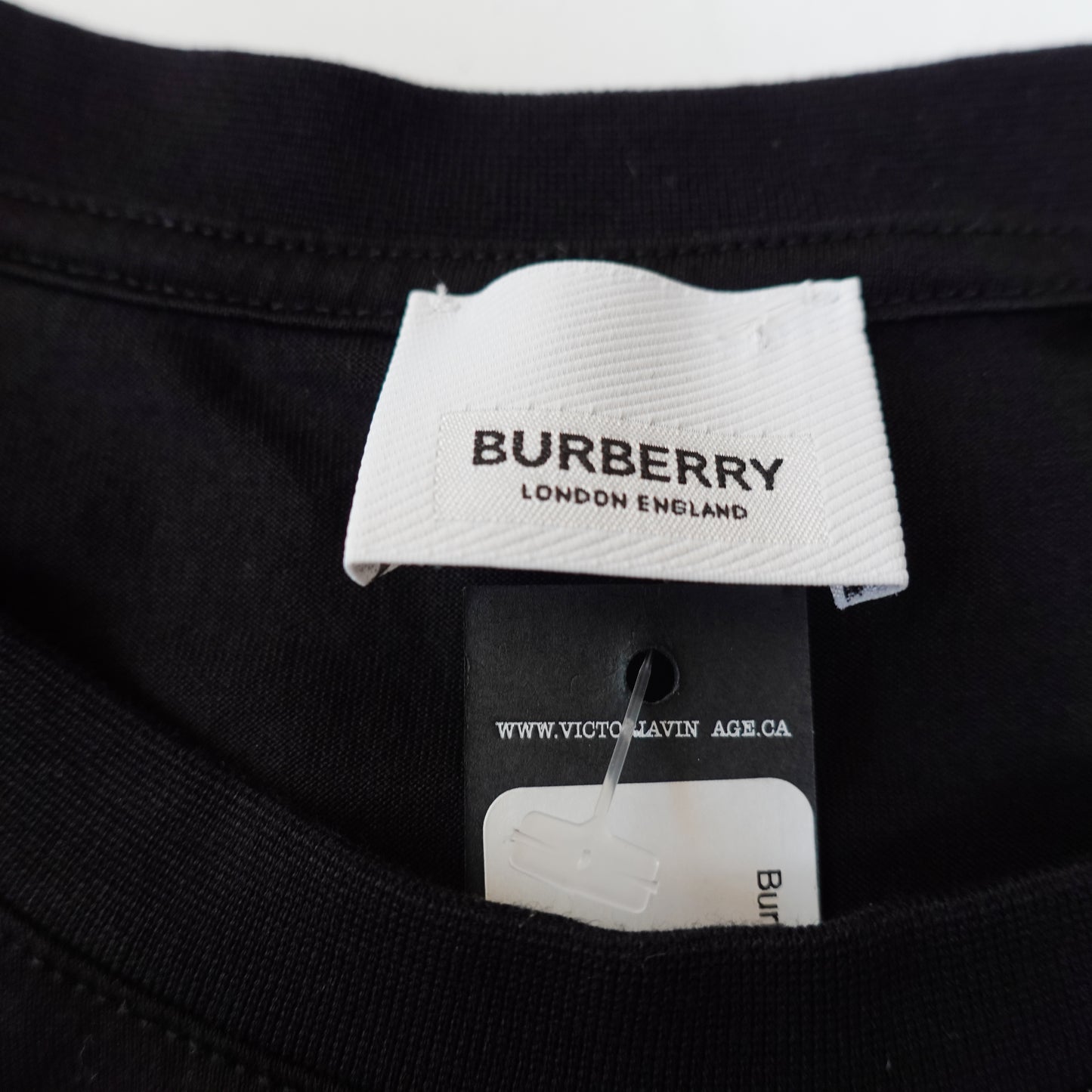 Burberry Logo Tee BLACK - Size XL