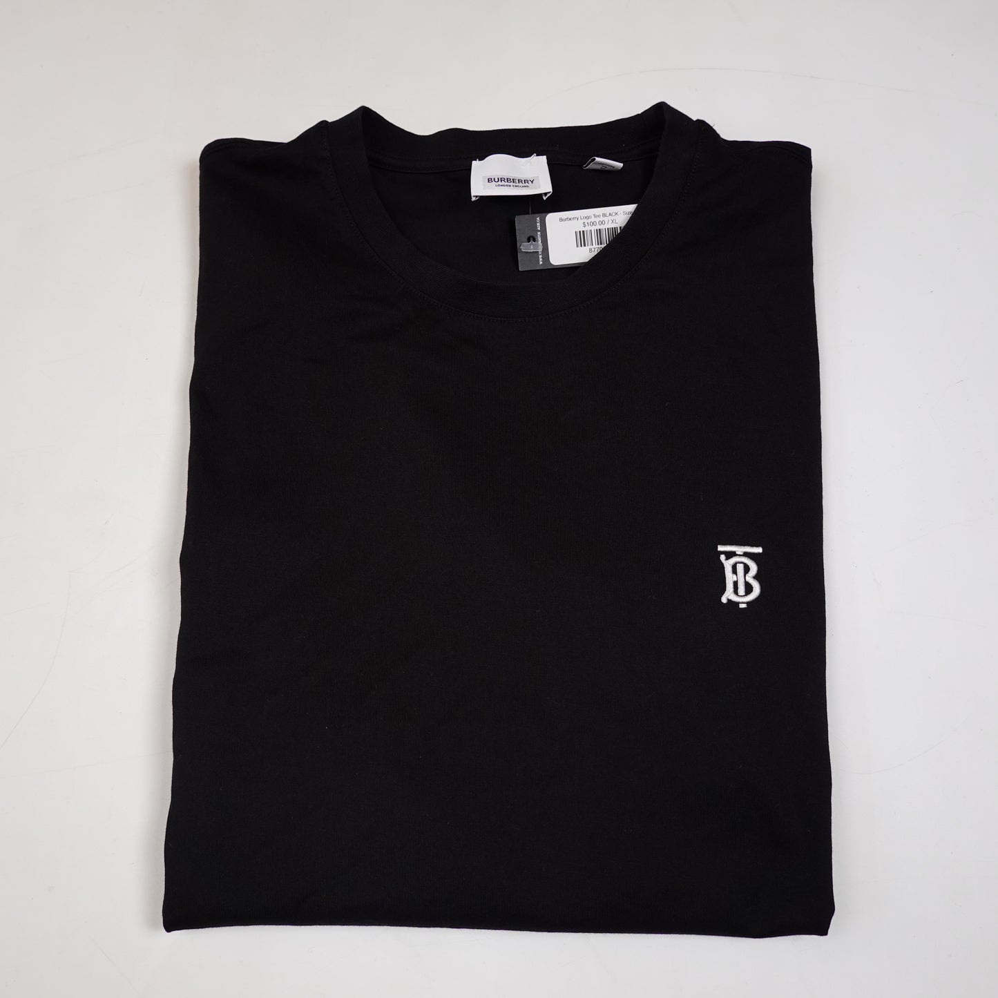 Burberry Logo Tee BLACK - Size XL