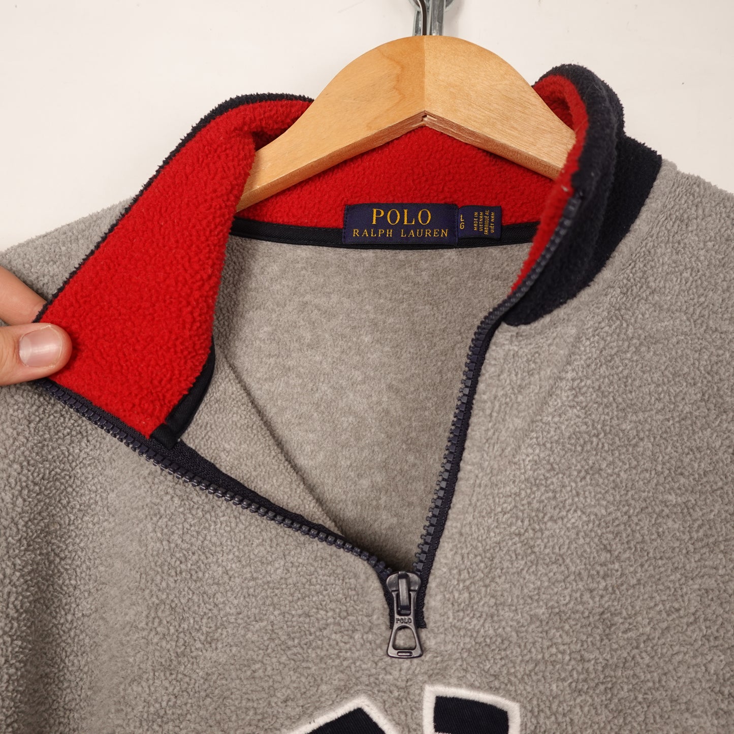 Polo RL 1/4 Zip Fleece Jacket - Size L