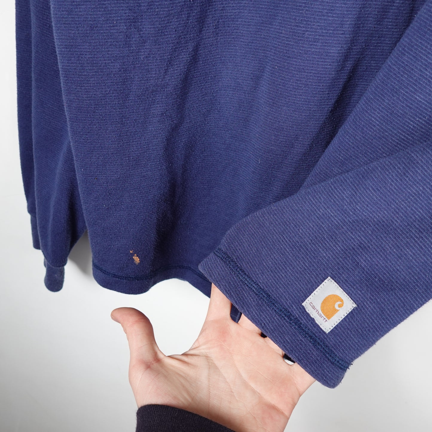 Carhartt Navy Long Sleeve - Size XL