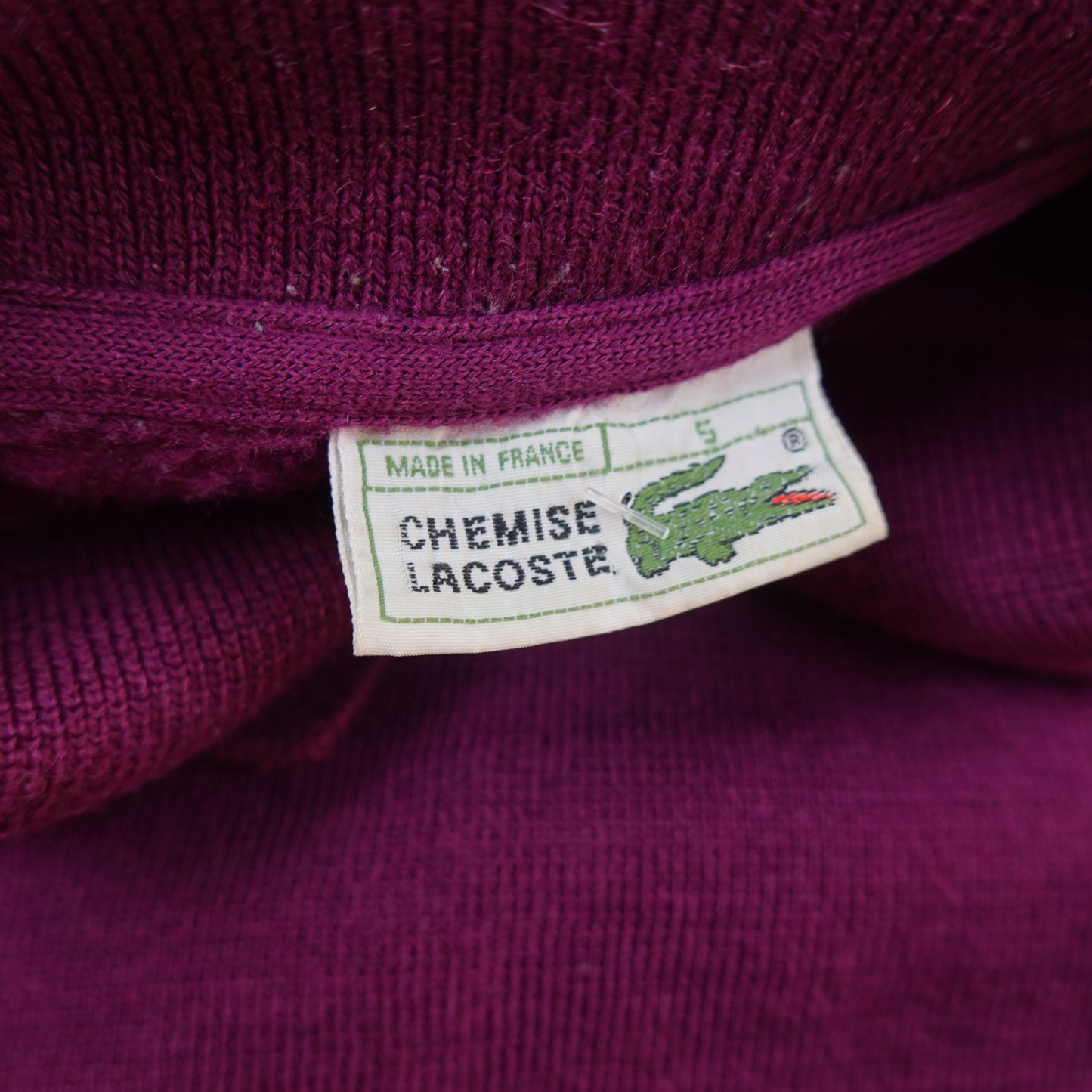 Vintage Lacoste Wool Sweater - Size XL