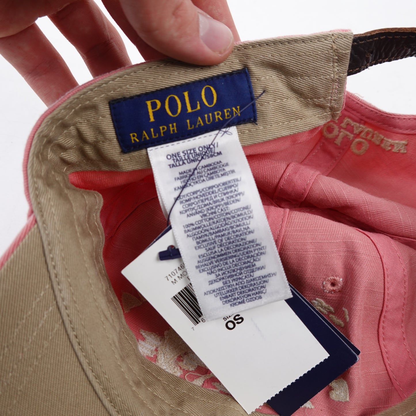 Polo RL Marina Pink Hat