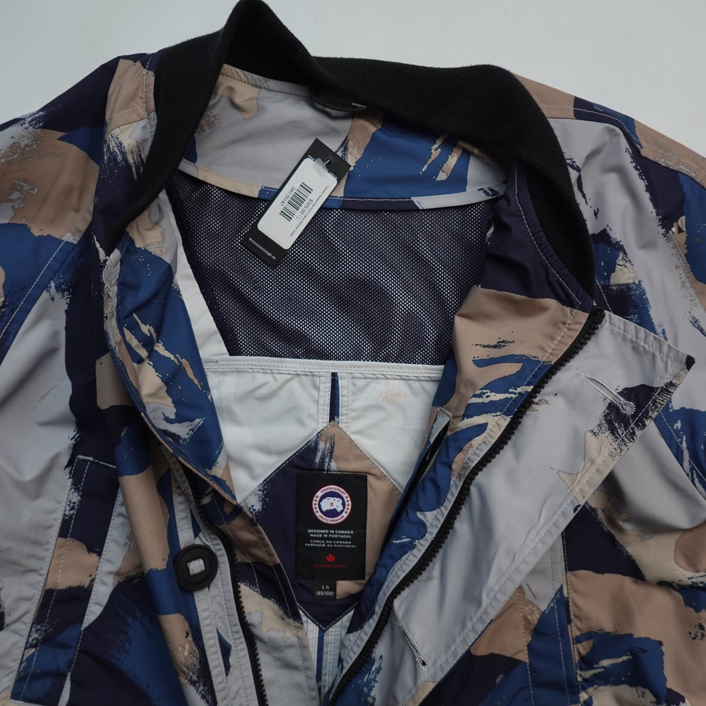 Canada Goose Free Form Camo Bomber Jacket - Size L
