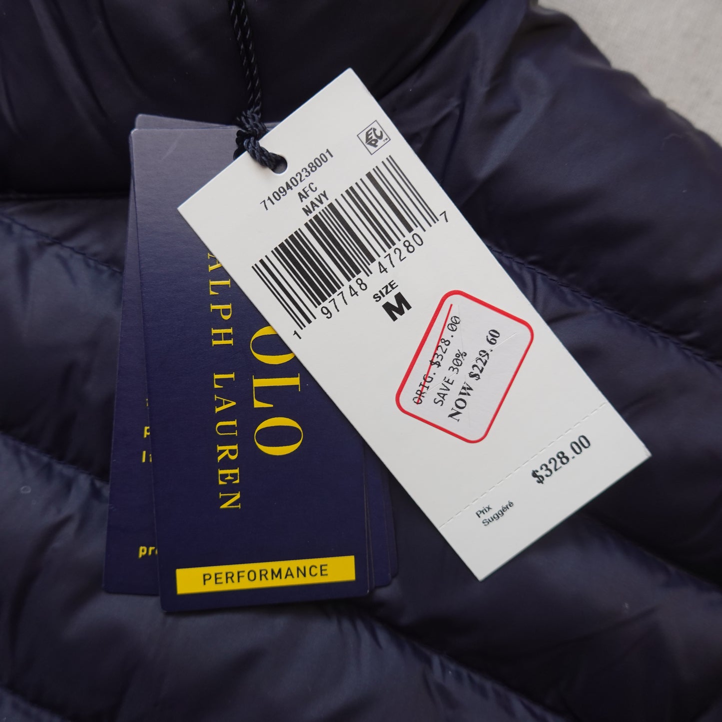 Polo Ralph Lauren Puffer Jacket - Size M