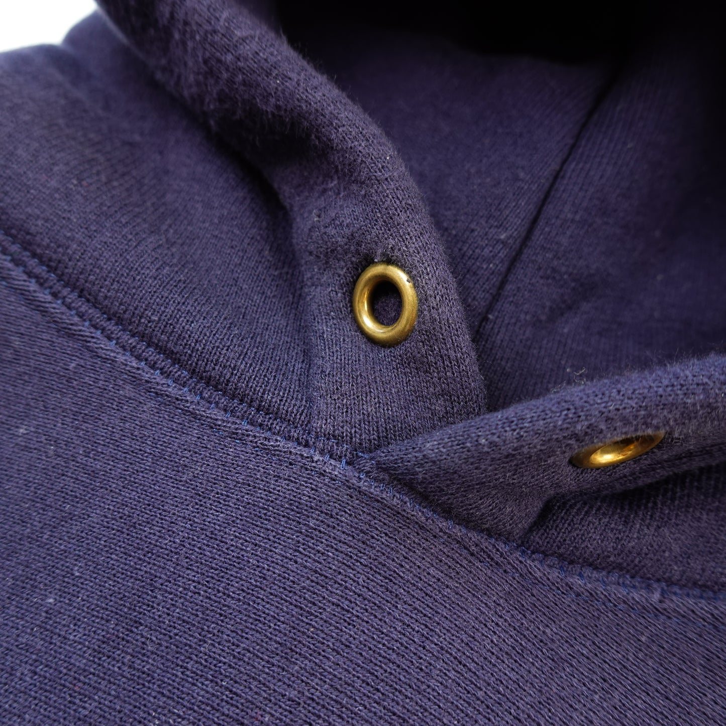 Camber Double Thick Navy Blank Hoodie - Size S