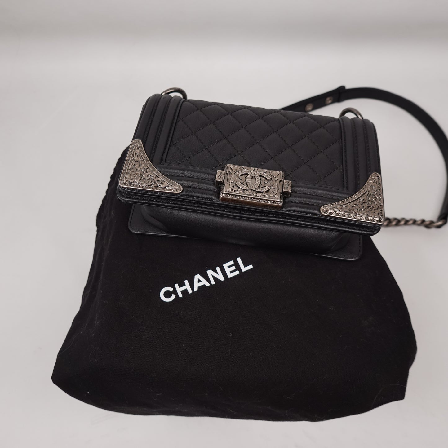 Chanel Small Paris-Dallas Cowboy Boy Bag