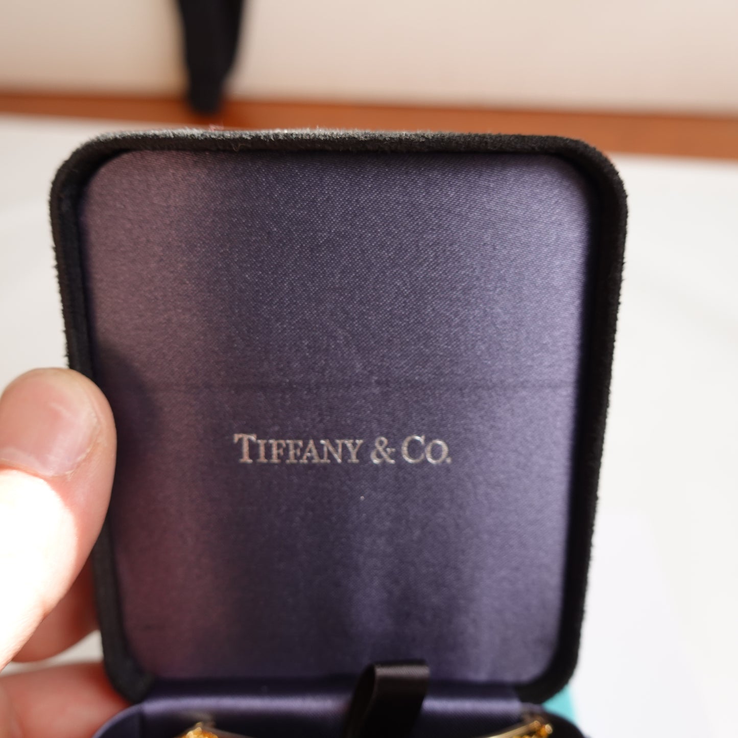 Tiffany Au 750 Gold Smile Necklace