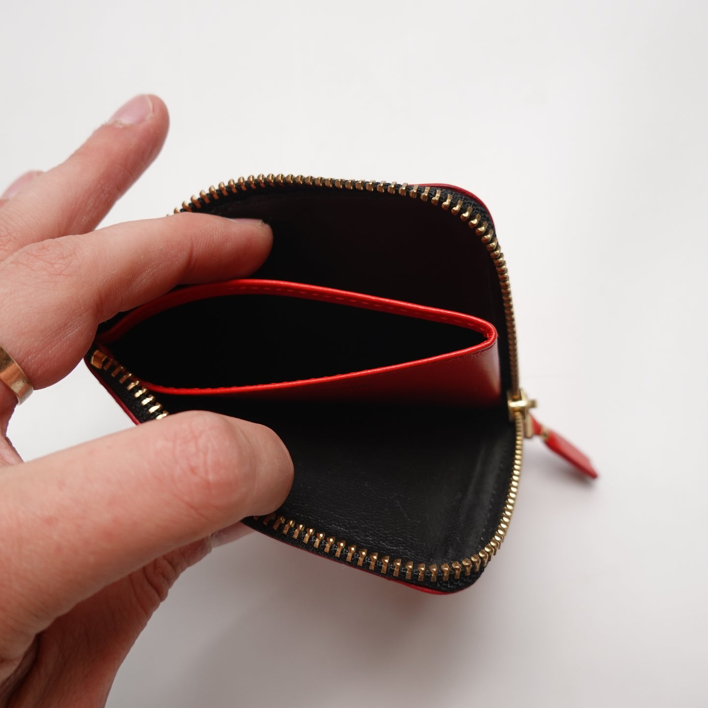 Comme des Garçons Zip Wallet