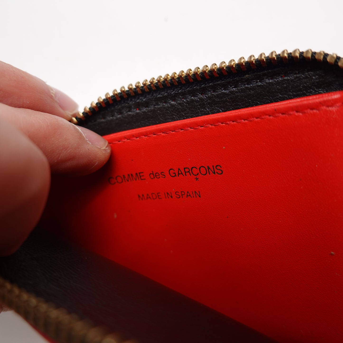 Comme des Garçons Zip Wallet