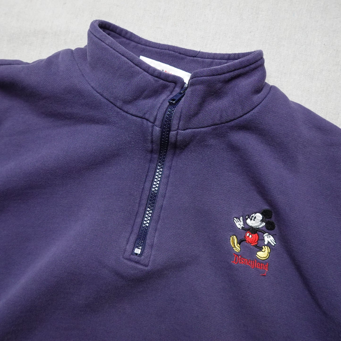 Disneyland 1/4 Zip Sweater - Size M