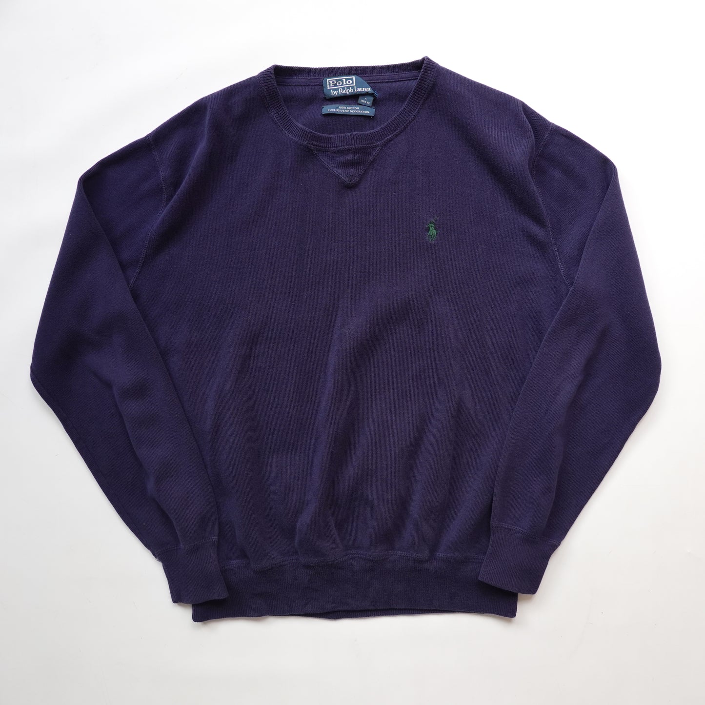 Polo Ralph Lauren Navy Sweater - Size S