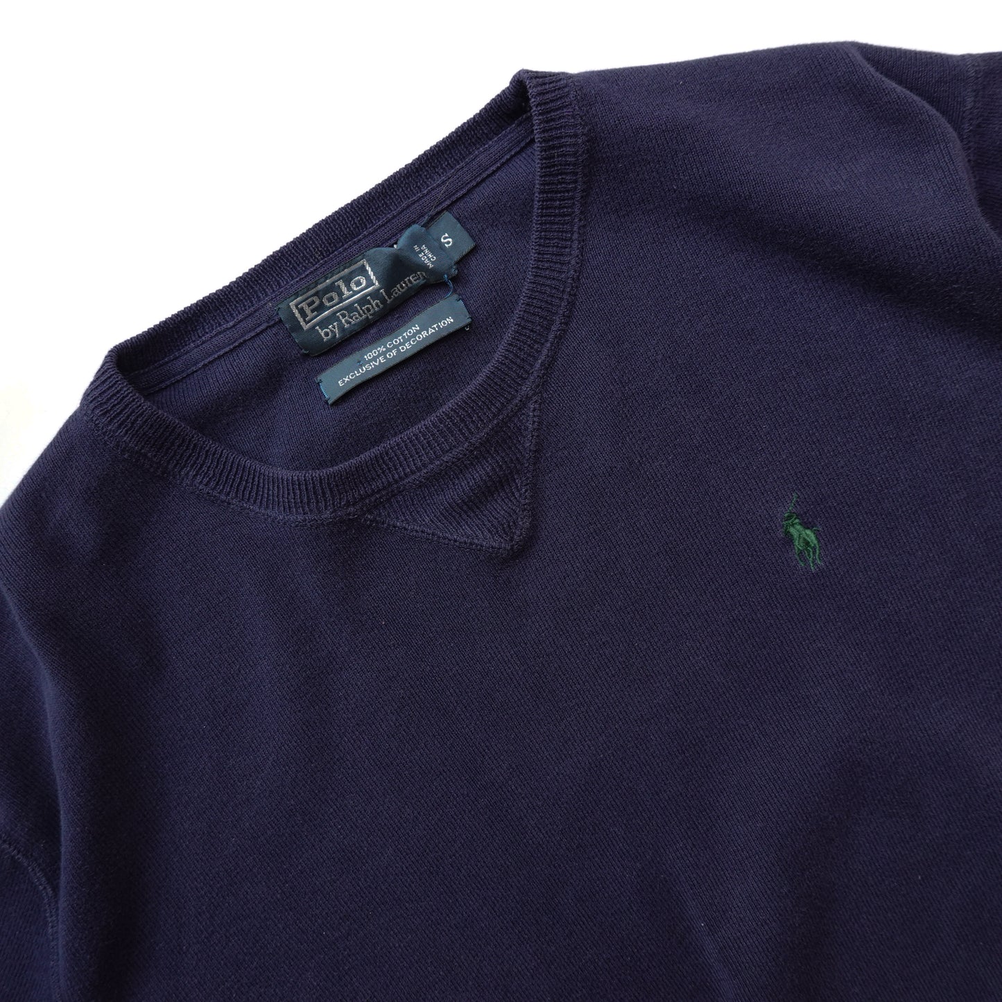 Polo Ralph Lauren Navy Sweater - Size S