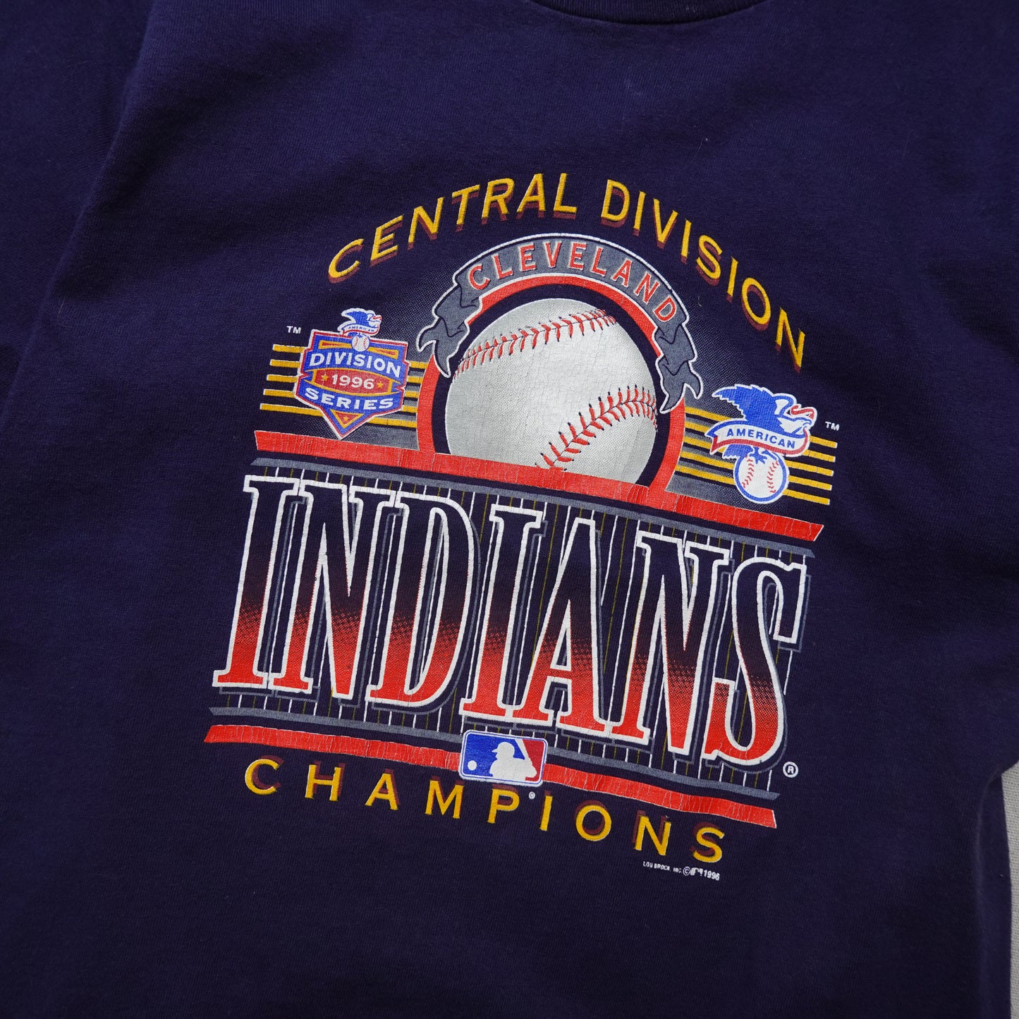 1996 Cleveland MLB Champions Tee - Size S