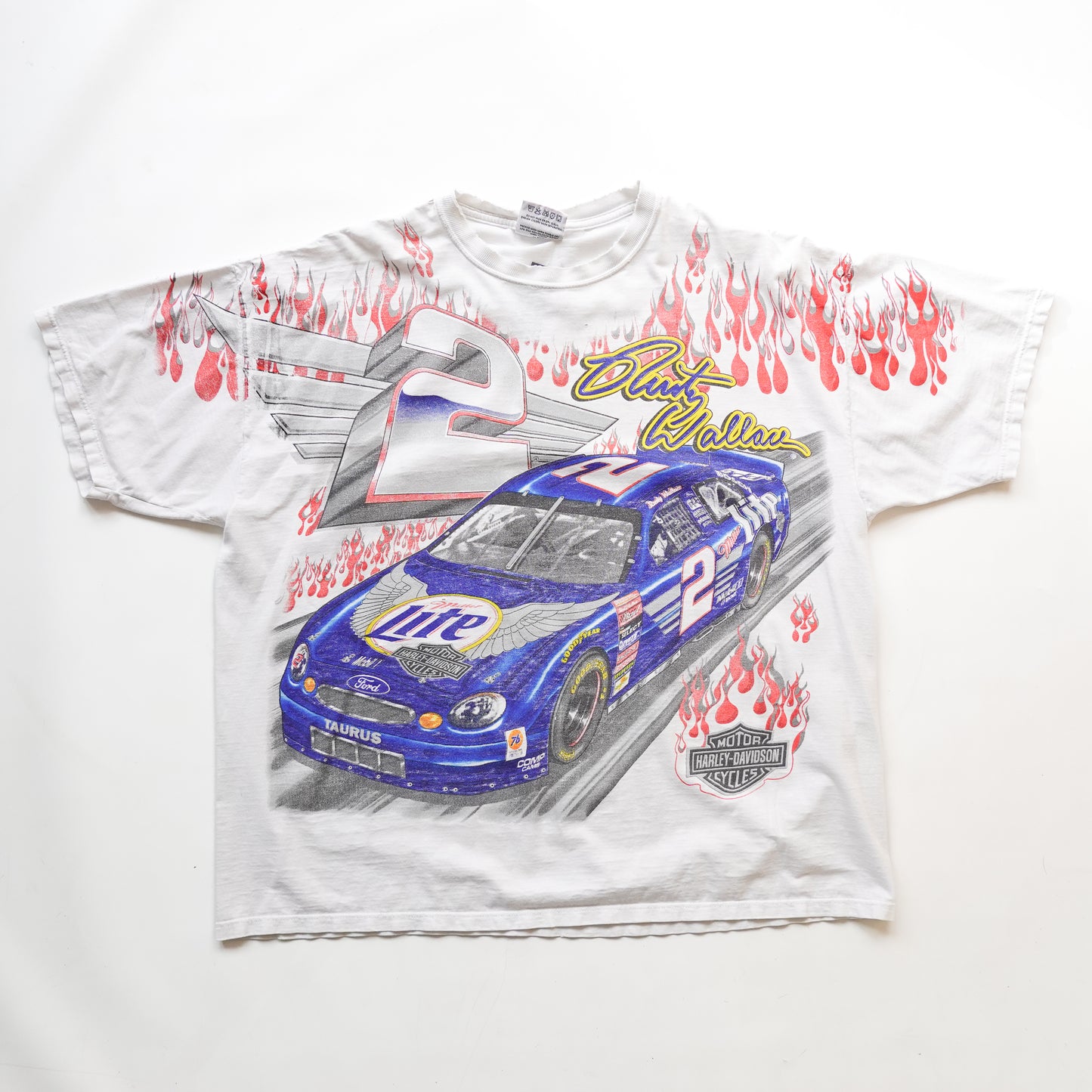 1999 Nascar Harley Davidson Tee - Size XL