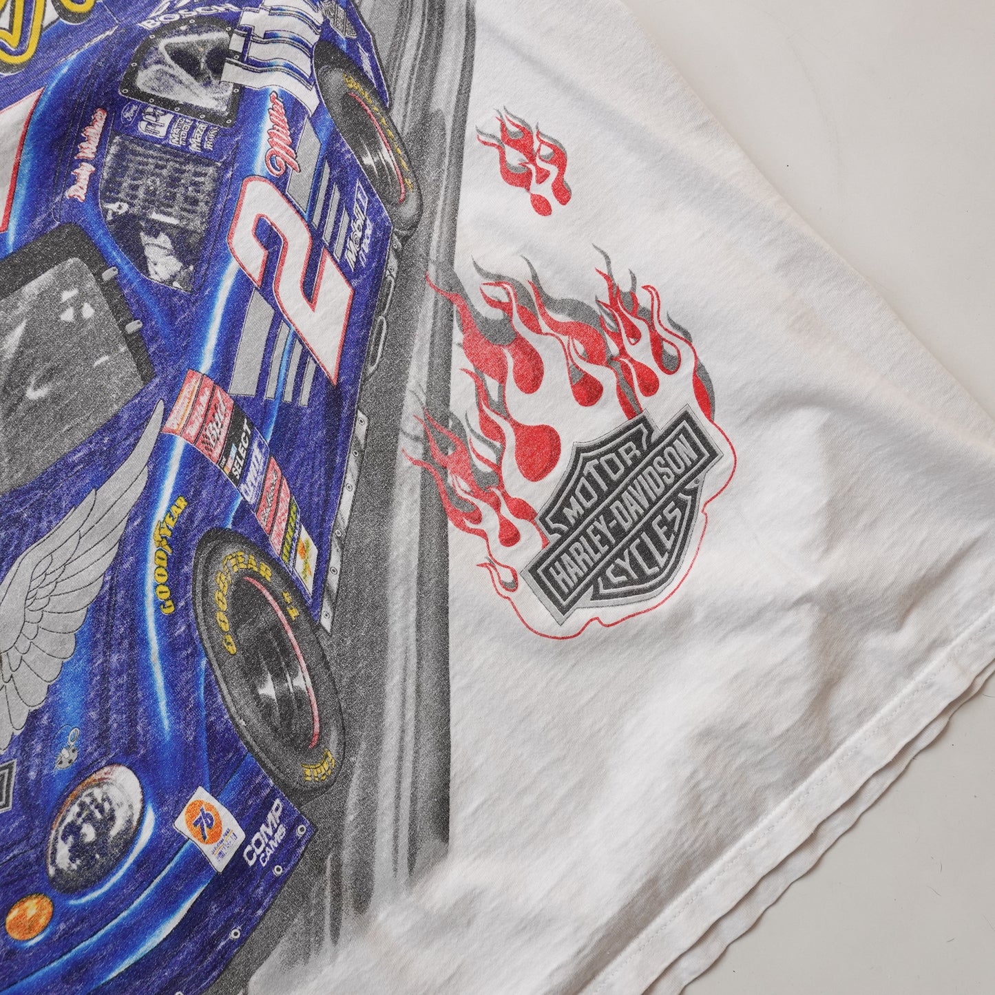 1999 Nascar Harley Davidson Tee - Size XL