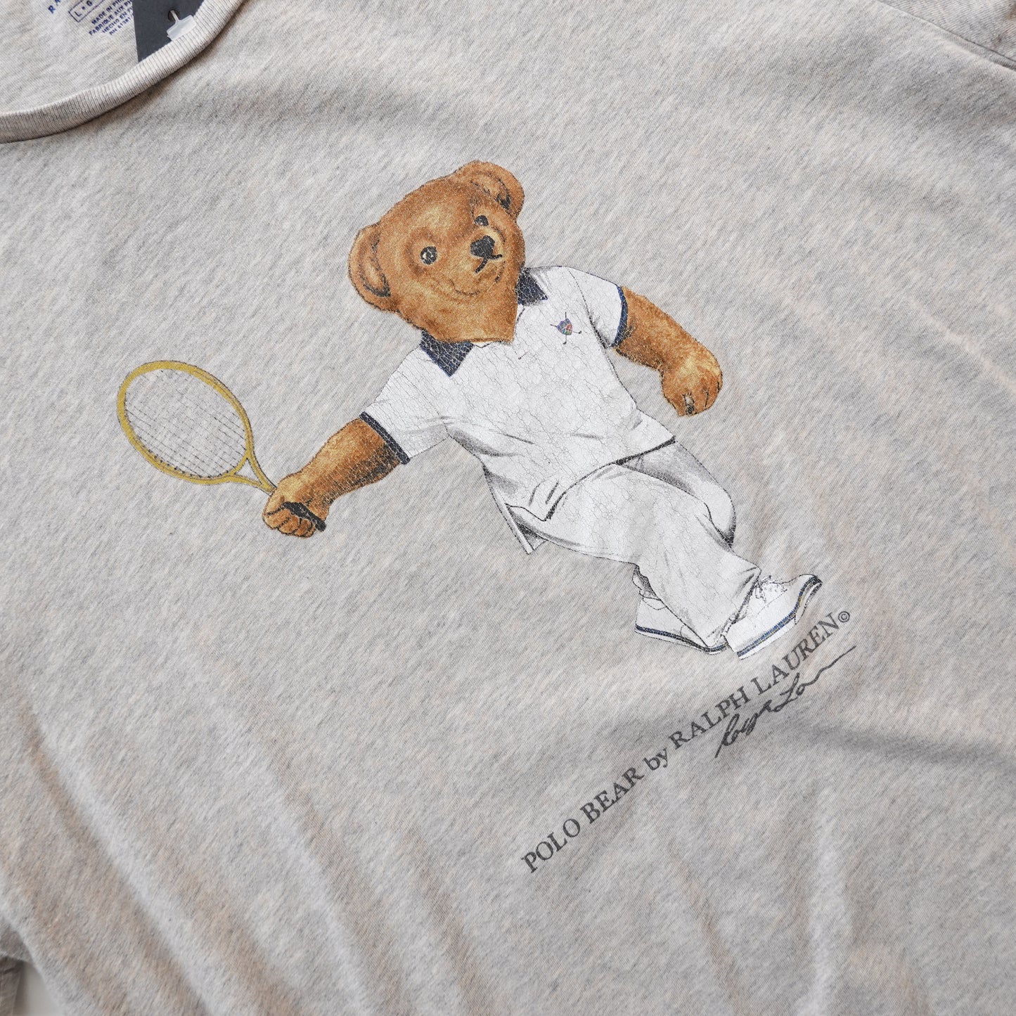 Polo RL Tennis Polo Bear Tee - Size L