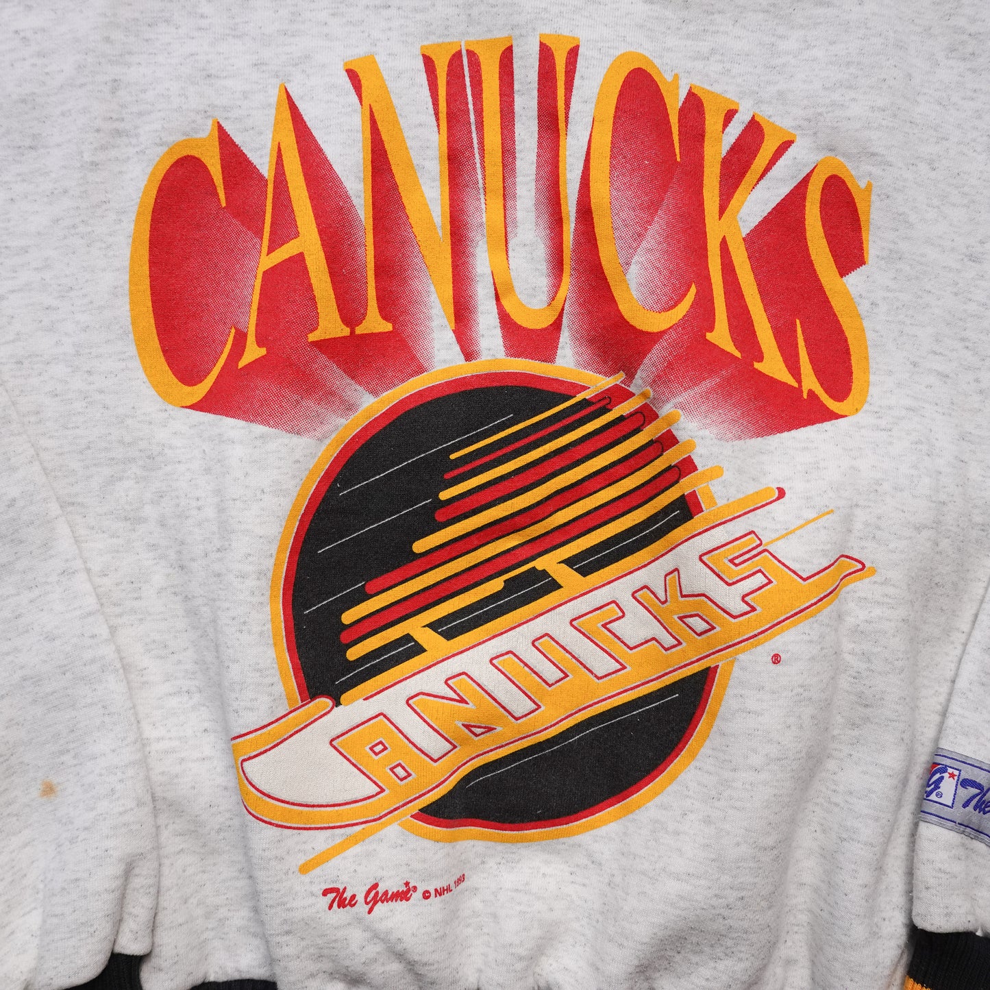 1993 Vancouver Canucks Crewneck - Size M