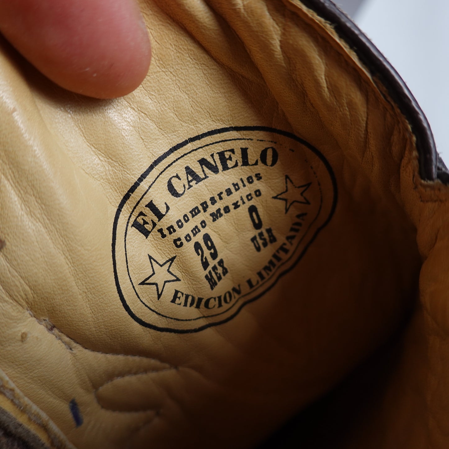 El Camelo Snake Skin Boot - Size 10.5