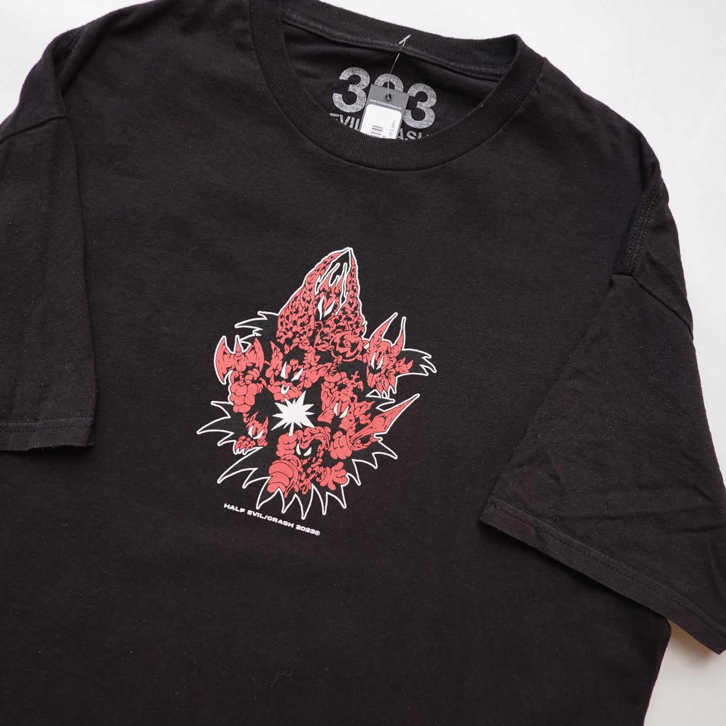Half Evil Crash Tee - Size XL