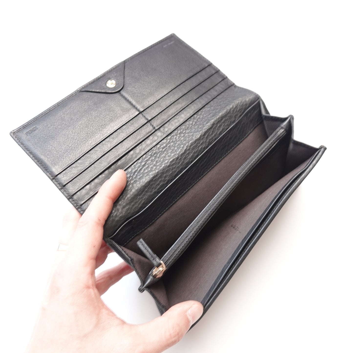 Fendi Long Canvas Wallet