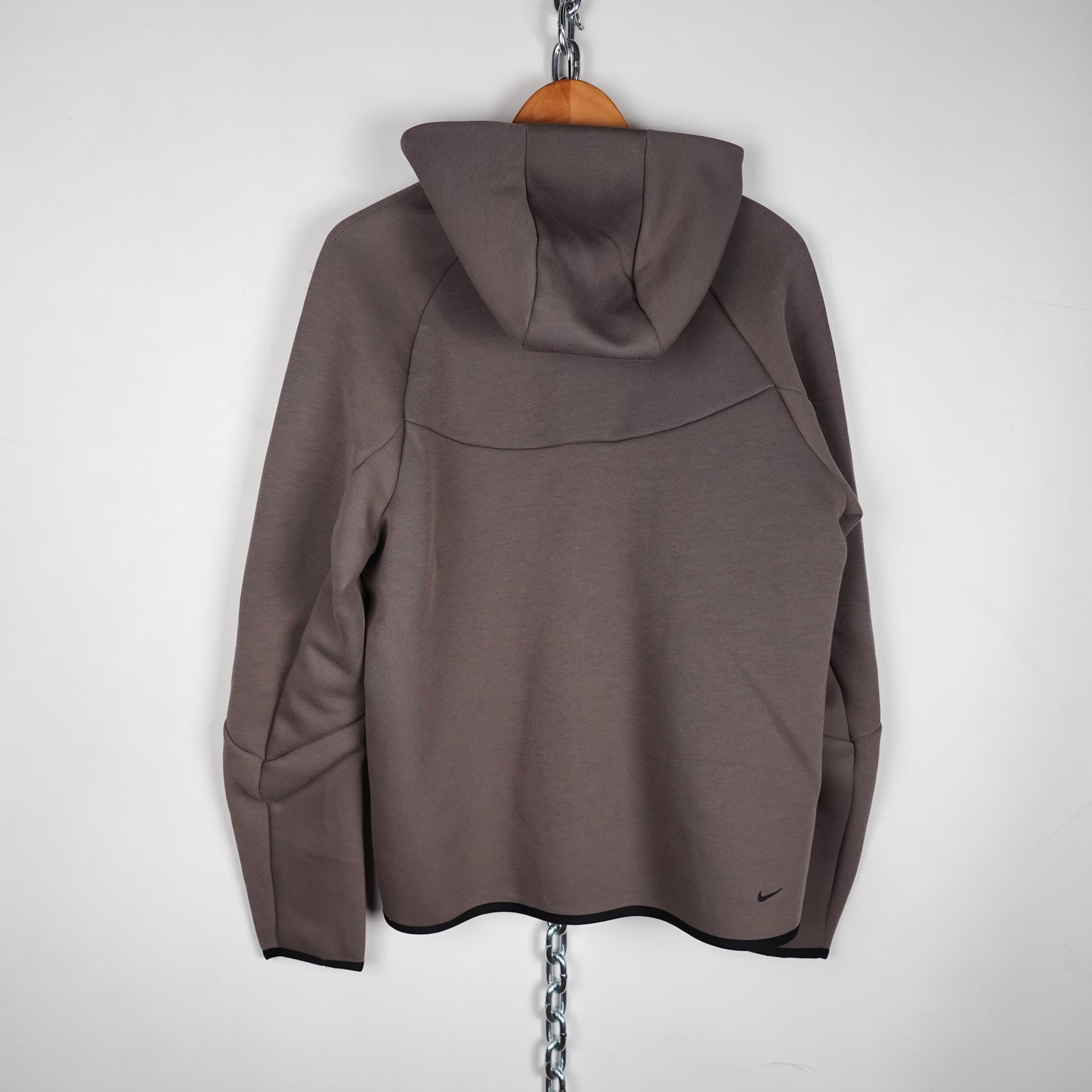 Nike Brown Tech Fleece Hoodie - Size M